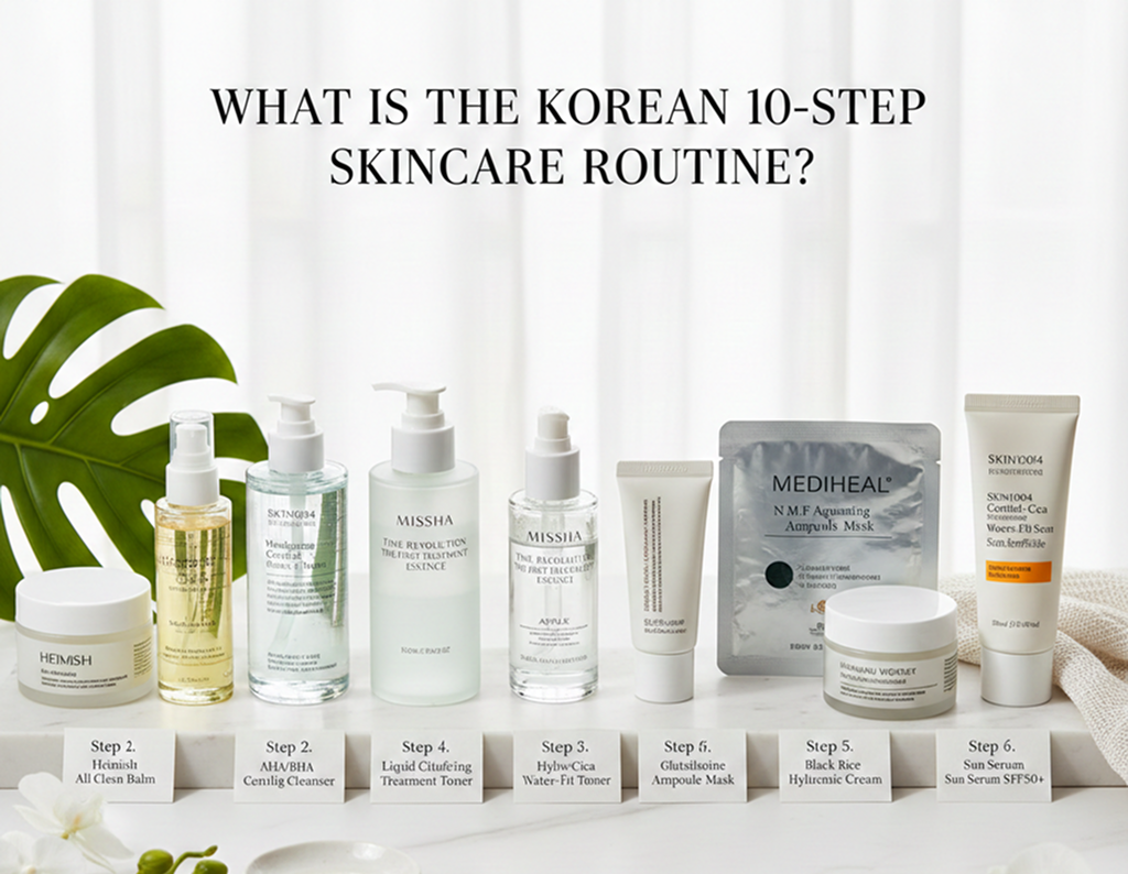 The 10-Step Korean Skincare Routine: Your Complete Guide to Glass Skin