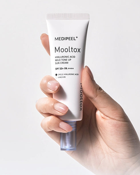 MEDIPEEL+ - Hyaluronic Acid Mooltox Mild Tone Up Sun Cream SPF50+ PA++++ - 50g