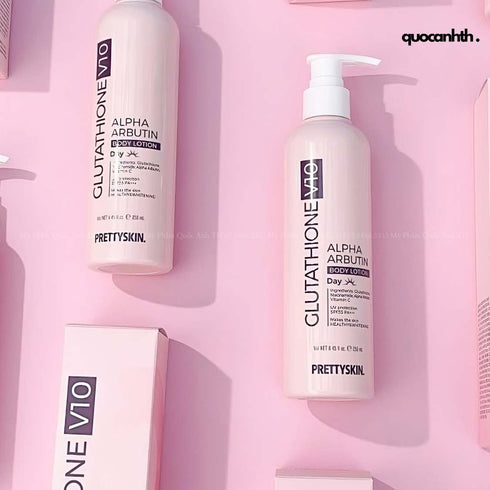 PRETTYSKIN - Glutathione V10 Alpha Arbutin Tone-Up Body Lotion - 250ml
