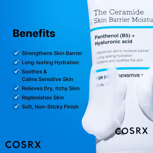 COSRX Balancium Comfort Ceramide Cream – 7-Ceramide Skin Barrier Support (80ml)