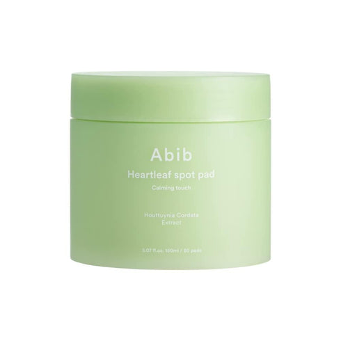 Abib - Heartleaf Spot Pad Calming Touch - 150ml / 80pads - Krea Noir