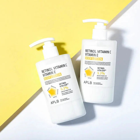 APLB - Retinol Vitamin C Vitamin E Body Lotion - 300ml - Krea Noir