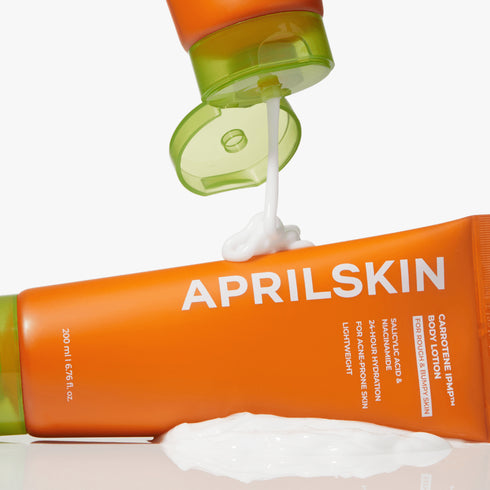 APRILSKIN - Carrotene IPMP Soothing Body Lotion - 200ml - Krea Noir