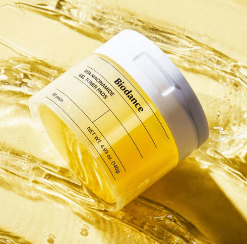 Biodance - Vita Niacinamide Gel Toner Pads - 140g/60pads - Krea Noir