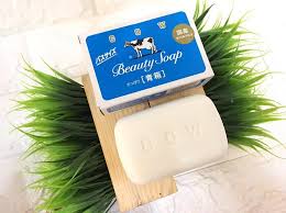 COW soap - Beauty Soap Blue Box - 1 pc - Krea Noir