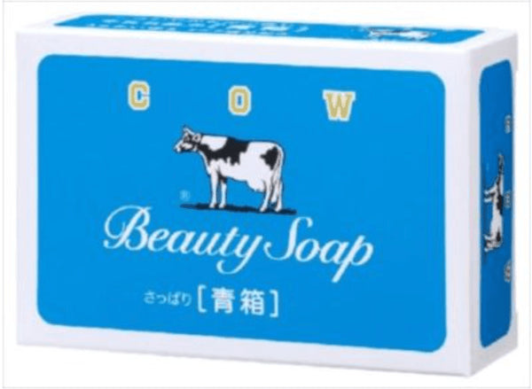 COW soap - Beauty Soap Blue Box - 1 pc - Krea Noir