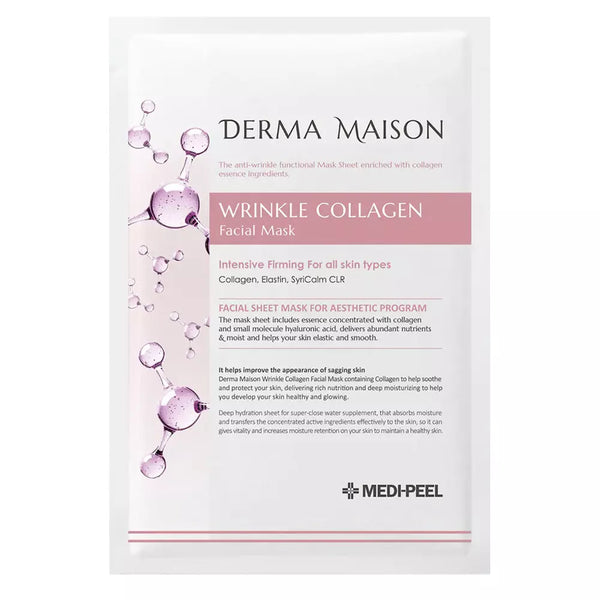 MEDIPEEL+ Derma Maison Wrinkle Collagen Facial Mask - 23ml