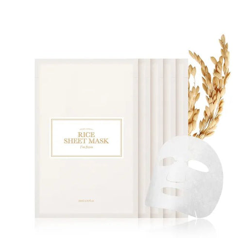 I'm From Rice Sheet Mask (Pack of 5) – 20ml - Krea Noir