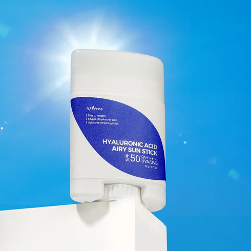 Isntree - Hyaluronic Acid Airy Sun Stick 22g - Krea Noir