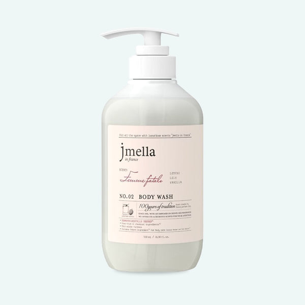 jmella in france - Femme Fatale Body Wash - 500ml - Krea Noir