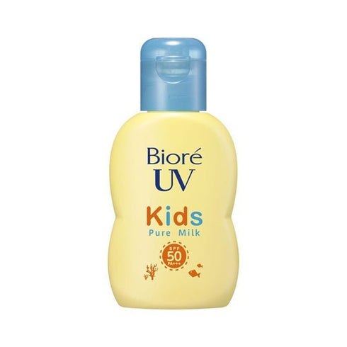 Kao - Biore UV Kids Pure Milk Sunscreen SPF50 PA+++ - 70ml - Krea Noir