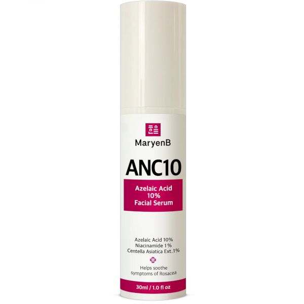MaryenB Azelaic Acid 10% Facial Serum (ANC10) – 30ml - Krea Noir