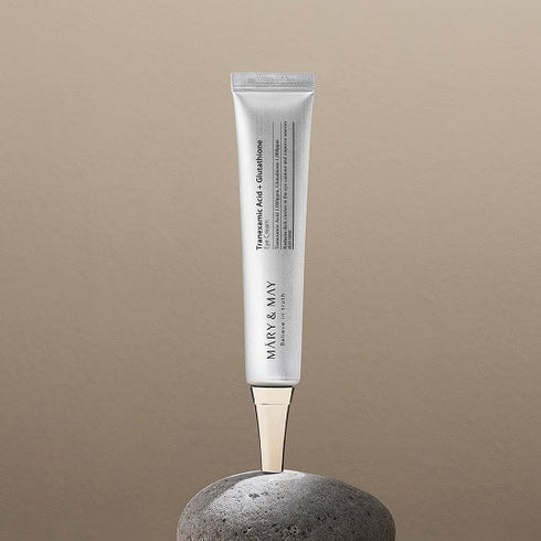 Mary&May - Tranexamic Acid + Glutathione Eye Cream - 12g - Krea Noir