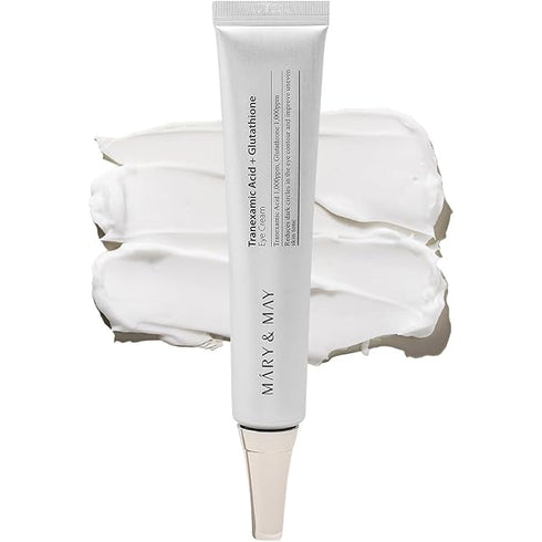 Mary&May - Tranexamic Acid + Glutathione Eye Cream - 12g - Krea Noir