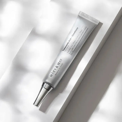 Mary&May - Tranexamic Acid + Glutathione Eye Cream - 12g - Krea Noir