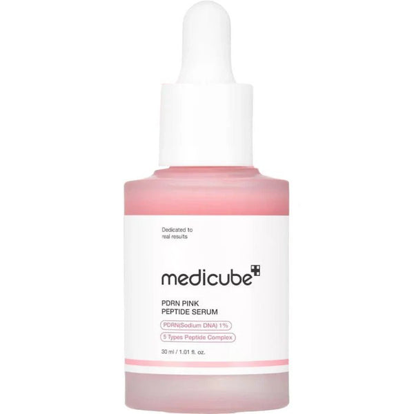 Medicube PDRN Pink Peptide Serum – Firming & Skin Repair Care (30ml) - Krea Noir