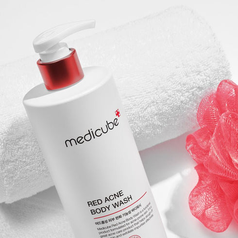 medicube - Red Acne Body Wash - 400g - Krea Noir