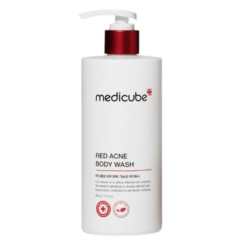 medicube - Red Acne Body Wash - 400g - Krea Noir