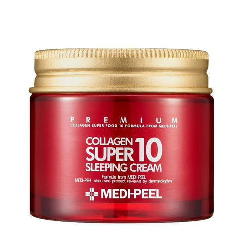 MEDIPEEL+ Collagen Super10 Sleeping Cream 70ml - Krea Noir