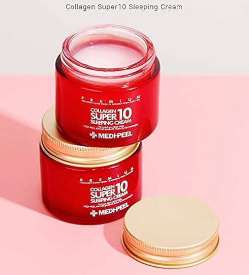 MEDIPEEL+ Collagen Super10 Sleeping Cream 70ml - Krea Noir
