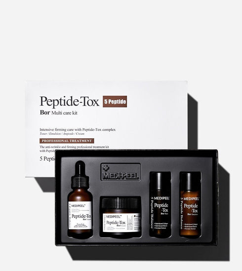MEDIPEEL+ - Peptide Tox Bor Multi Care Kit - 30mlx3ea/ 50g x1ea - Krea Noir