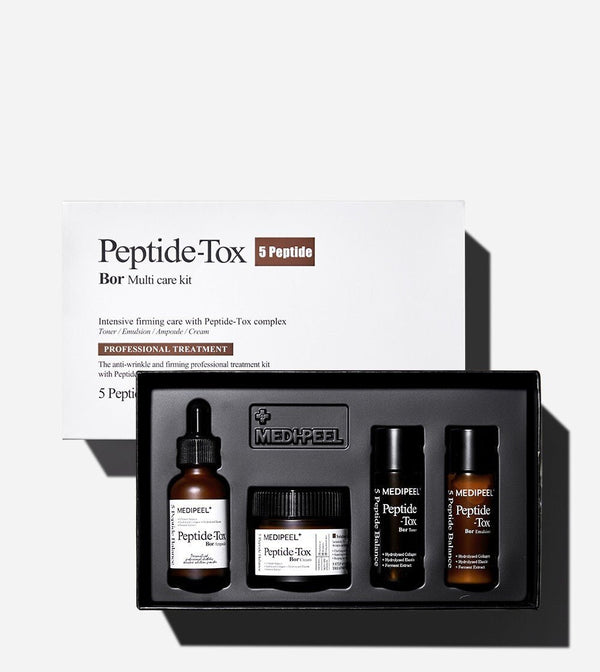 MEDIPEEL+ - Peptide Tox Bor Multi Care Kit - 30mlx3ea/ 50g x1ea - Krea Noir