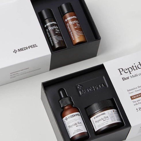 MEDIPEEL+ - Peptide Tox Bor Multi Care Kit - 30mlx3ea/ 50g x1ea - Krea Noir