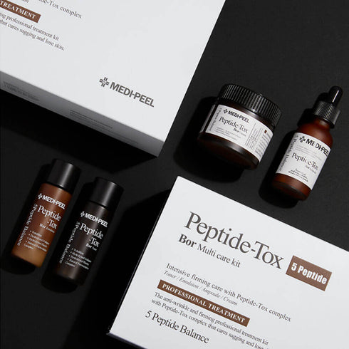 MEDIPEEL+ - Peptide Tox Bor Multi Care Kit - 30mlx3ea/ 50g x1ea - Krea Noir