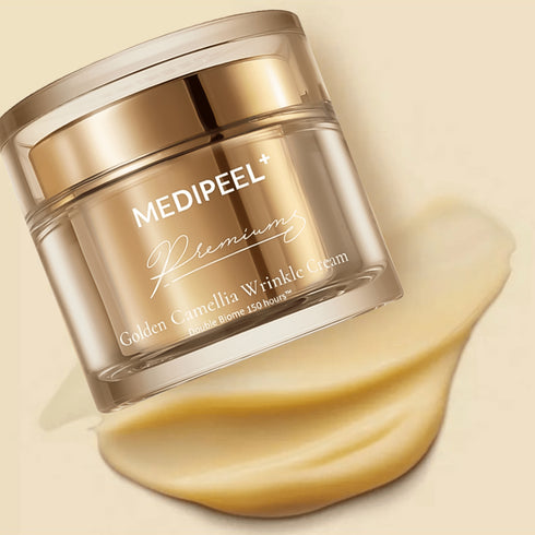 MEDIPEEL+ Premium Golden Camellia Wrinkle Cream – 50ml - Krea Noir