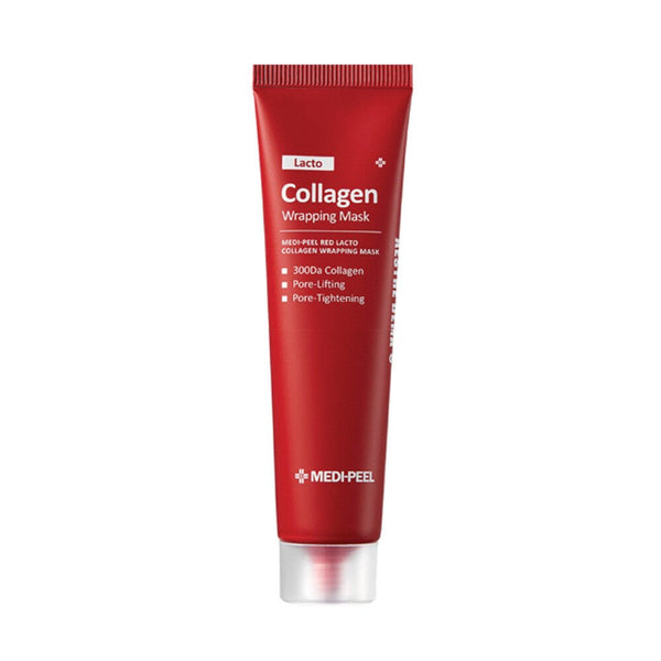 MEDIPEEL+ Red Lacto Collagen Wrapping Mask – 70ml - Krea Noir