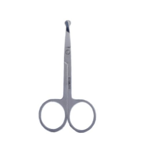 MINGXIER - Stainless Steel Safety Round Tip Scissors - 1pc - KRAP Beauty