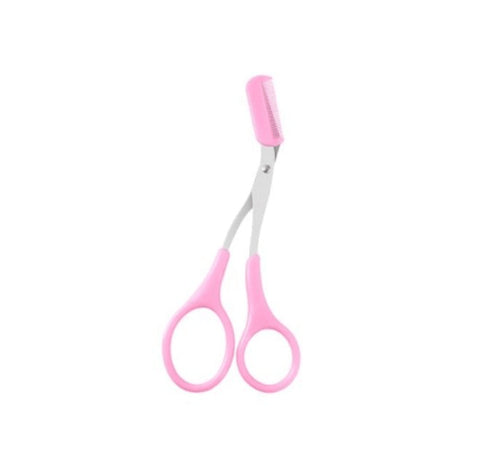 MissLady - Eyebrow Comb Scissors - 1pc - Krea Noir