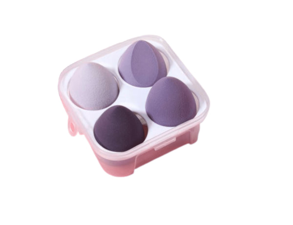 MissLady - Set of Four Beauty Sponge - 4pcs/Set - Krea Noir