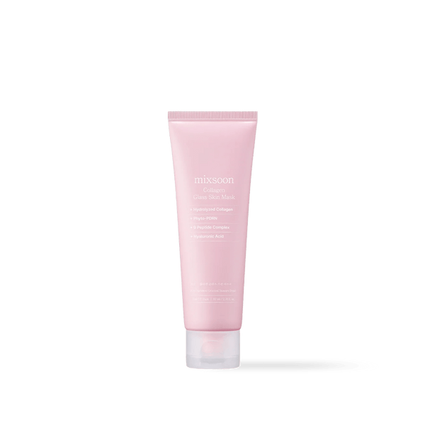 mixsoon - Collagen Glass Skin Mask - 80ml - Krea Noir