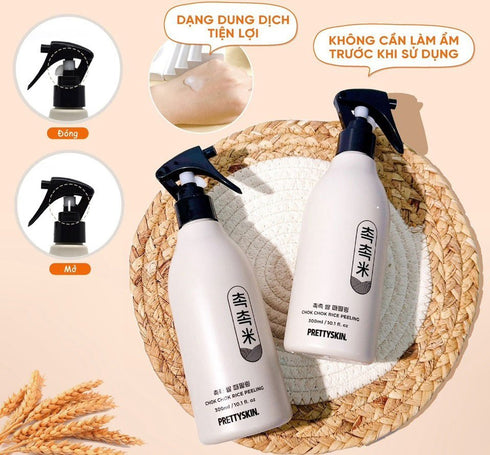 PRETTYSKIN - Chok Chok Rice Peeling Spray - 300ml - Krea Noir