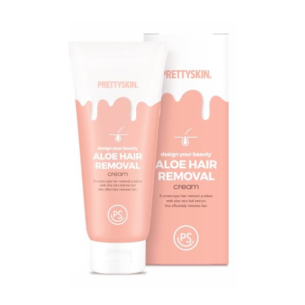 PRETTYSKIN - Design Your Beauty Aloe Hair Removal Cream - 100ml - Krea Noir