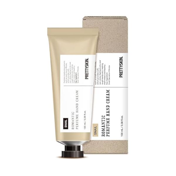 PRETTYSKIN - Romantic Perfume Hand Cream - Snail - 100ml - Krea Noir