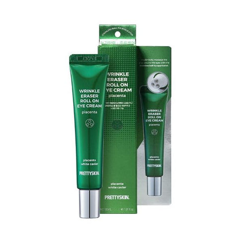 PRETTYSKIN Wrinkle Eraser Roll On Eye Cream - Placenta - 30ml