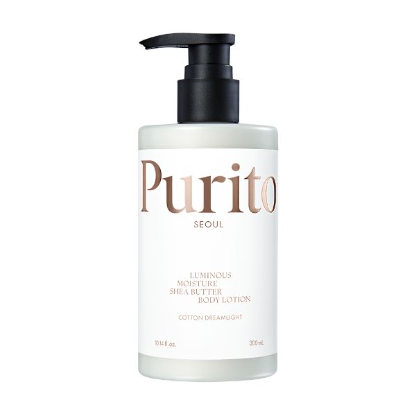 Purito - Luminous Moisture Shea Butter Body Lotion - 300ml - Krea Noir