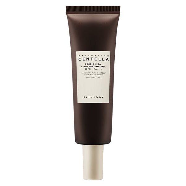 SKIN1004 - Madagascar Centella Probio - Cica Glow Sun Ampoule SPF50+ PA++++ - 50ml - Krea Noir