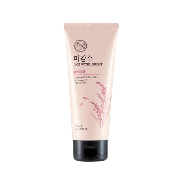 THE FACE SHOP Rice Water Bright Foaming Cleanser - Krea Noir