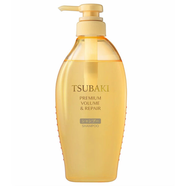 Tsubaki - Shampoo Premium Volume & Repair Camellia Hair Shampoo 450ml - Krea Noir