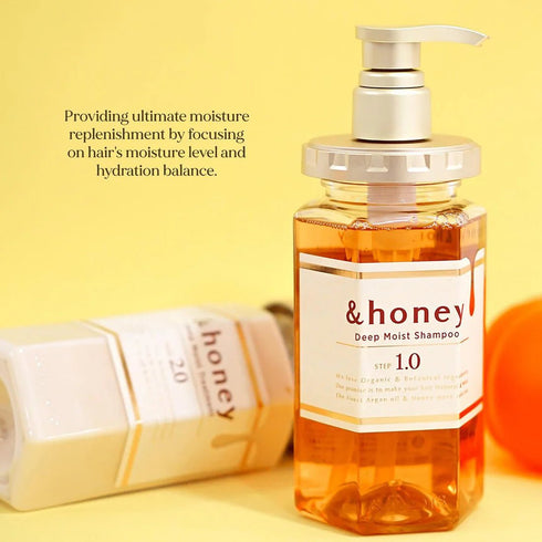 ViCREA - & honey Deep Moist Shampoo Step1.0 - 440ml - Krea Noir