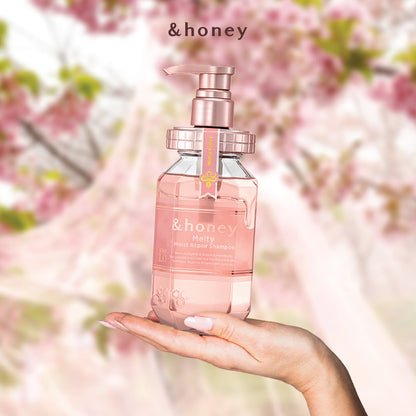 ViCREA - & honey Melty Moist Repair Shampoo Step1.0 - 440ml - Krea Noir