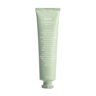 Abib - Heartleaf Creme Calming Tube - 75ml - Krea Noir